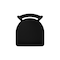 Holland Bar Stool Co 36" Swivel Bar Stool, Black Wrinkle, Black Vinyl Seat 41036BWBlkVinyl - alternate 2